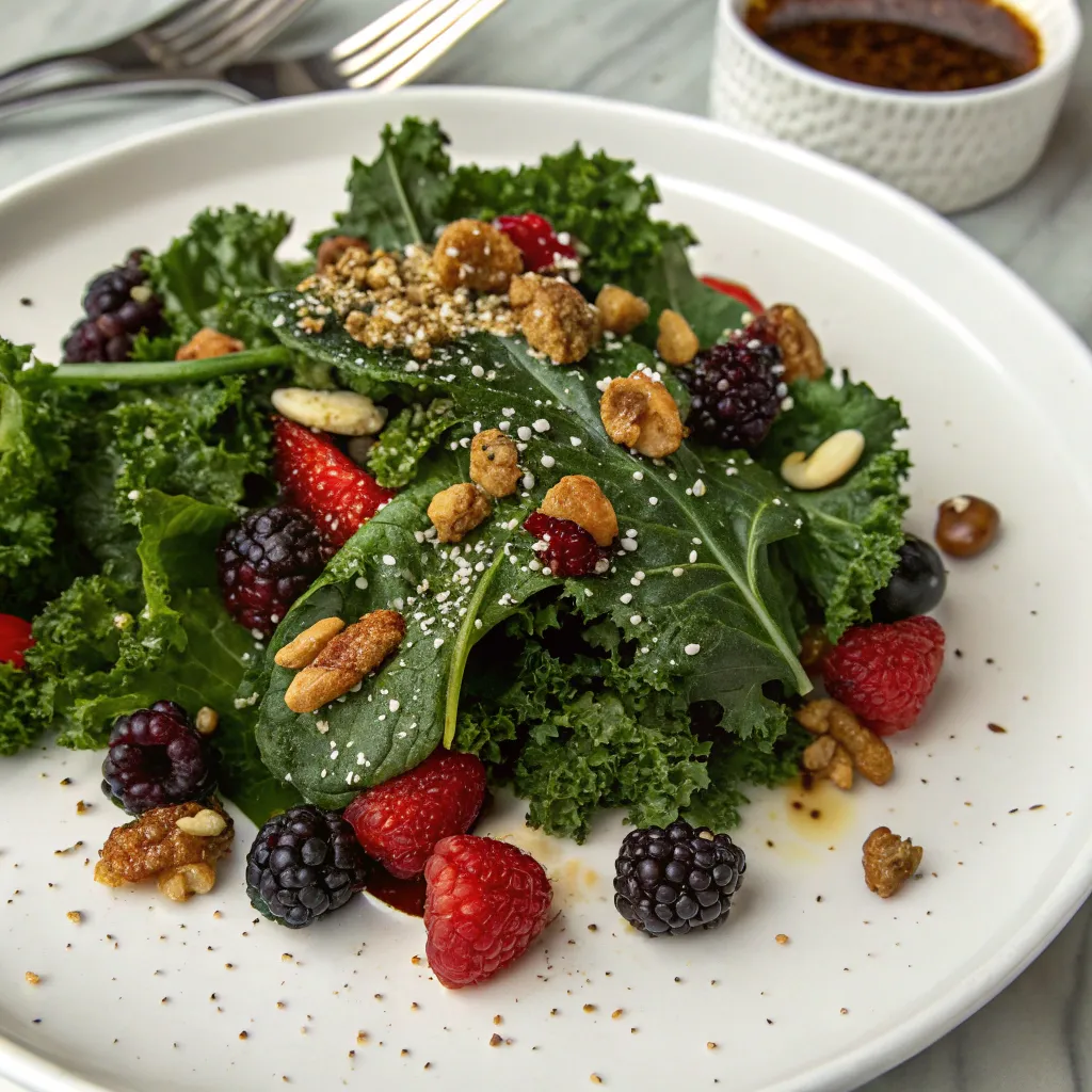 Gourmet Kale Salad Mastery