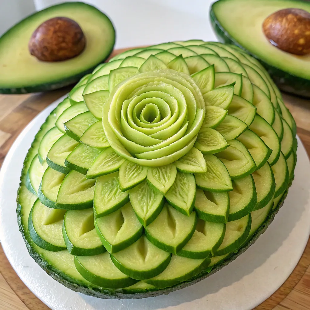 Exquisite Avocado Artistry